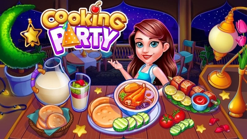 Tải Cooking Party Cooking Games MOD APK [Vô hạn tiền, năng lượng]