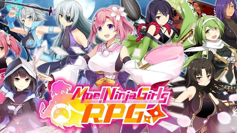 Tải Moe! Ninja Girls RPG MOD [Onehit, bất tử]