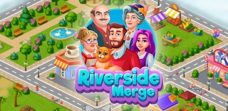 Tải Riverside Merge MOD APK Version 1.40.440 [Vô hạn tiền]