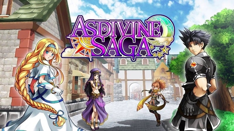 Tải RPG Asdivine Saga MOD APK [Vô hạn tiền, Mở khóa]