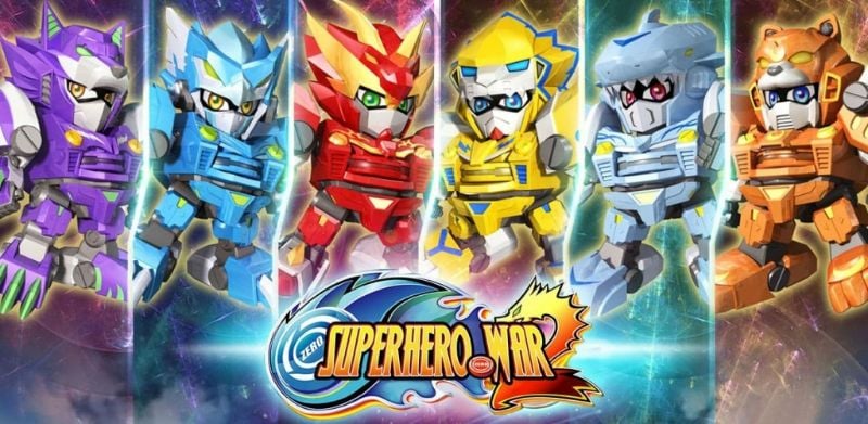 Tải Superhero War: Robot Fight MOD APK [Bất tử]