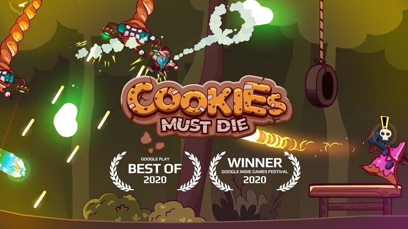 Cookies Must Die MOD APK [Menu, Bất tử] cho Android